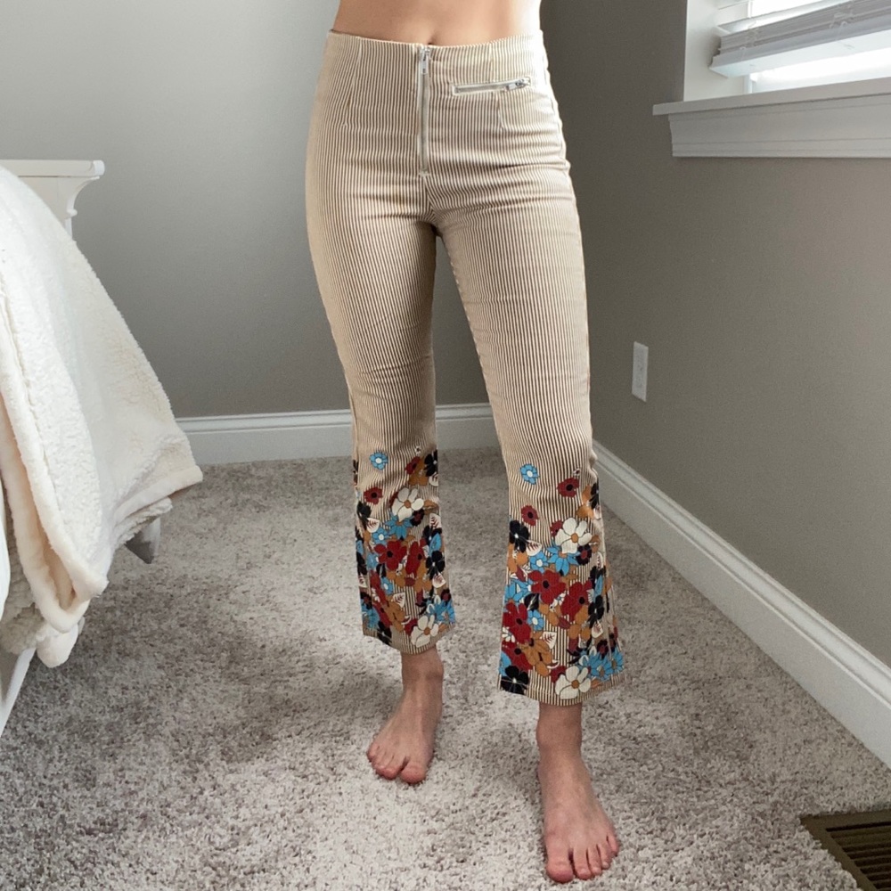 Urban Outfitters Cropped Flare Pants